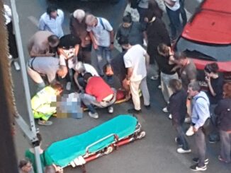 Caos in via Isola Romana a Bastia, persona soccorsa dal 118