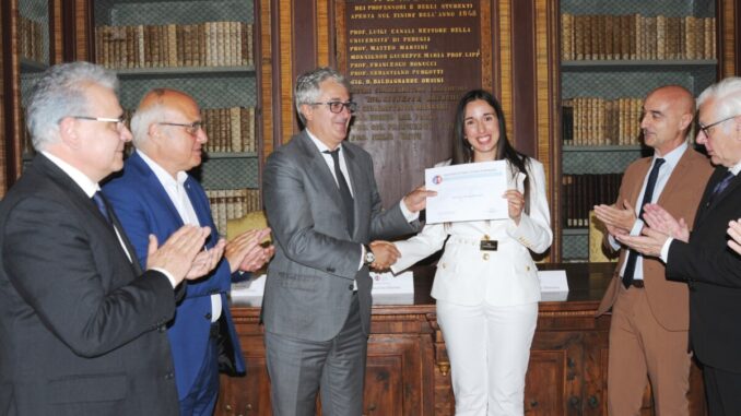 Premio Alberto Mezzasoma: Riconoscimento alla Dott.ssa Valeria Ottaviani