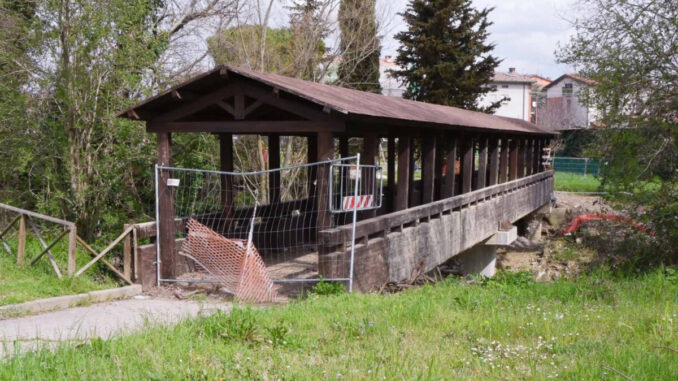 Avviati i lavori di ripristino della passerella di Campiglione