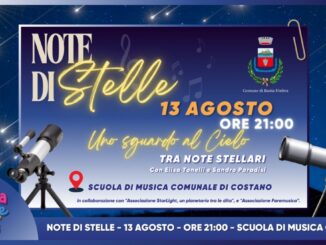 "Note di Stelle" torna a Costano il 13 agosto
