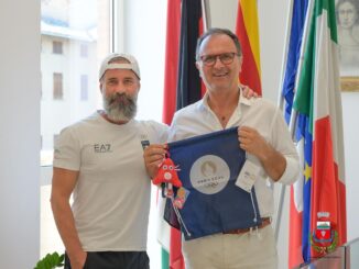 Fabio Morbidini incontra il sindaco Erigo Pecci