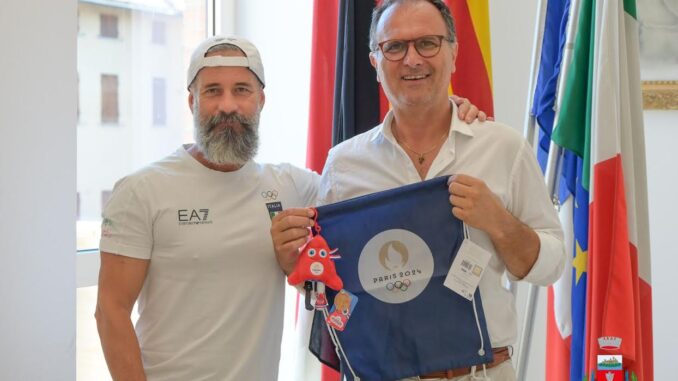 Fabio Morbidini incontra il sindaco Erigo Pecci