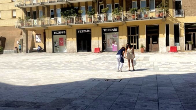 Completati i primi lavori in Piazza Mazzini a Bastia, parla Emanuele Mocci