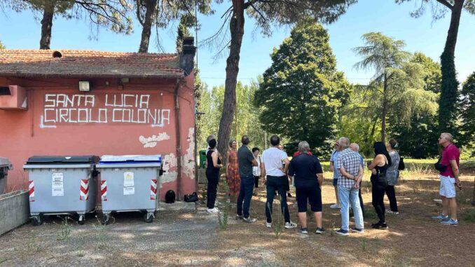 L'Amministrazione valuta interventi per la Colonia di Santa Lucia abbandonata
