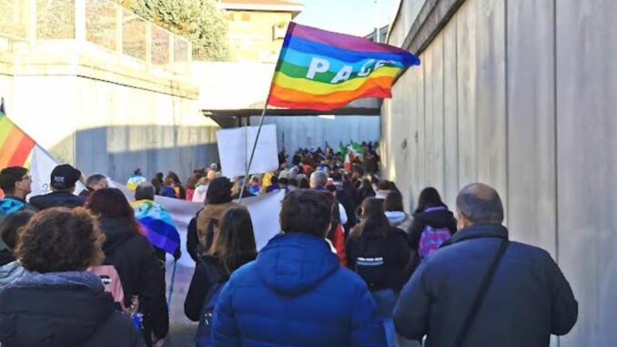 Movimento 5 Stelle Umbria in marcia per la pace a Perugia-Assisi
