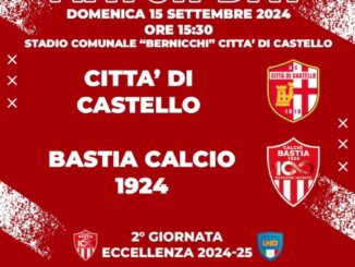 Domenica il Bastia in trasferta a Città di Castello