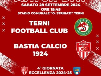 Terni FC vs Bastia 1924 anticipata a sabato 28 settembre