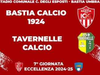 Tavernelle in campo a Bastia per l'Eccellenza umbra 