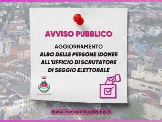 Elettori di Bastia Umbra: aperte le domande per scrutatori