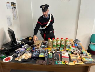Furto utensili da 2000 euro in negozio di edilizia, arrestato