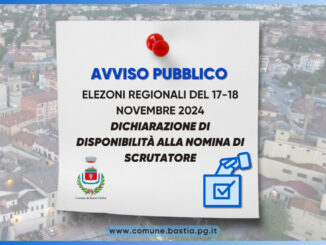 Elezioni Regionali: Disponibilità per Scrutatori