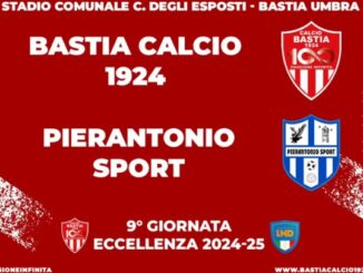 Bastia sfida la capolista Pierantonio, domenica in campo