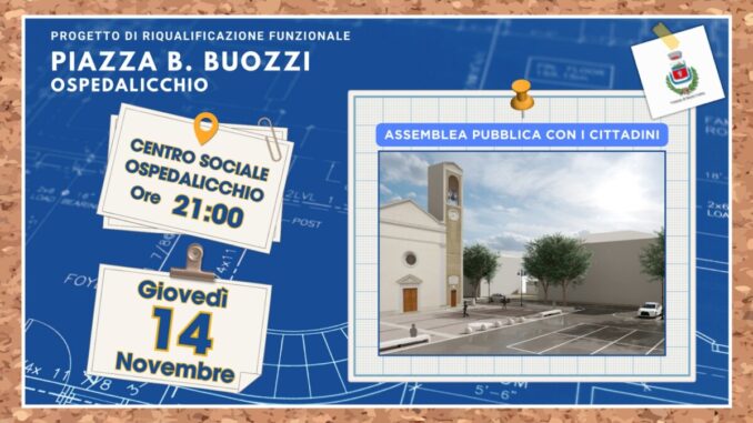 Riqualificazione di Piazza Buozzi: incontro con i cittadini