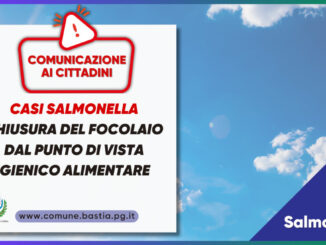 Chiuso il focolaio di Salmonella a Bastia Umbra