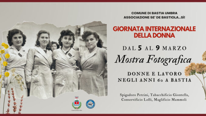 Mostra fotografica: donne e lavoro negli anni '60 a Bastia