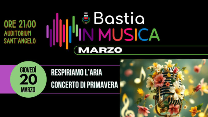 Concerto di Primavera a Bastia Umbra il 20 marzo