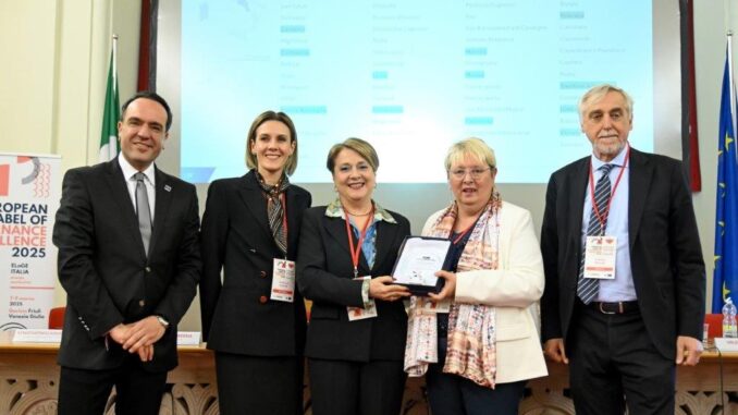 Premio ELoGE 2025: Comune di Bastia protagonista a Gorizia Premio ELoGE 2025: Comune di Bastia protagonista a Gorizia