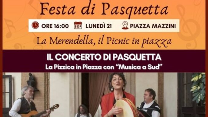 Merendella e Concerto di Pasquetta a Bastia Umbra