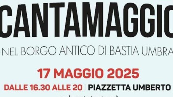 Cantamaggio 2025, festa di primavera nel cuore di Bastia