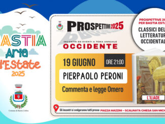 Nuovo appuntamento culturale a Bastia: Omero protagonista