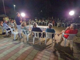 Cena del Comitato a San Lorenzo contro l’impianto TRED