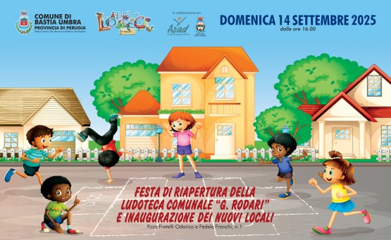 La Ludoteca “Rodari” torna nel cuore di Bastia Umbra