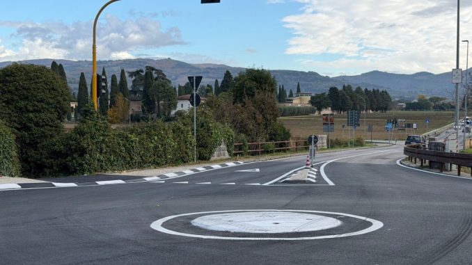 Nuova rotatoria sul Ponte di Bastiola, traffico più fluido