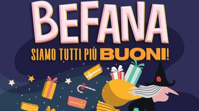 A Bastia Umbra la Befana anima Piazza Mazzini e i negozi