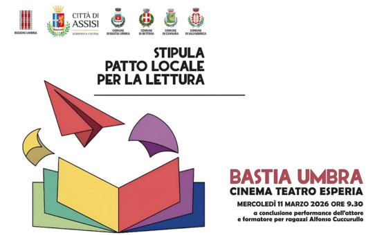Patto per la lettura: Bastia Umbra guida la cultura umbra
