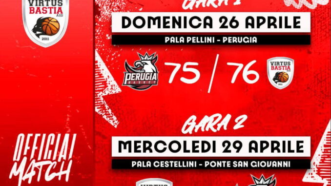 Basket Serie C: Bastia espugna Perugia e vola in semifinale play-off