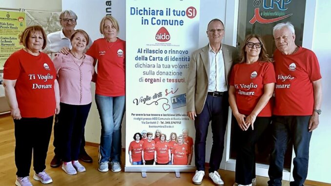 Donazione organi Bastia Umbra al via con supporto del Comune
