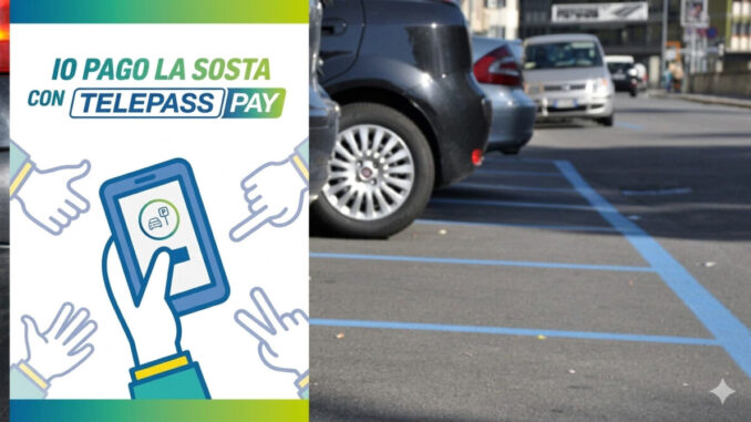 Bastia Umbra, da oggi le strisce blu si pagano con l’app Telepass