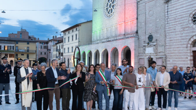 Bastia Umbra Festa della Repubblica inaugura Piazza Mazzini